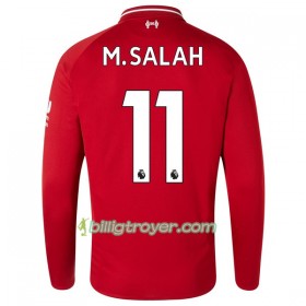 Billige Fotballdrakter Liverpool M.Salah 11 Hjemmedraktsett 2018/19 Langermet